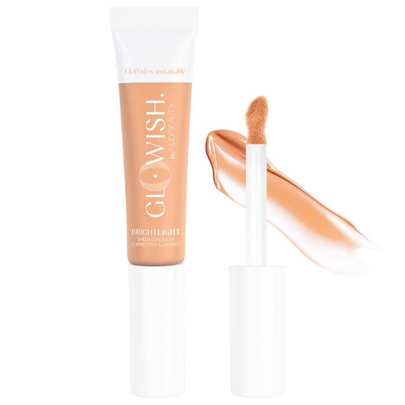 Glowish by Huda Beauty Other - Glowish by Huda Beauty Bright Light Sheer Concealer- Light/Medium 04   (BNIB)